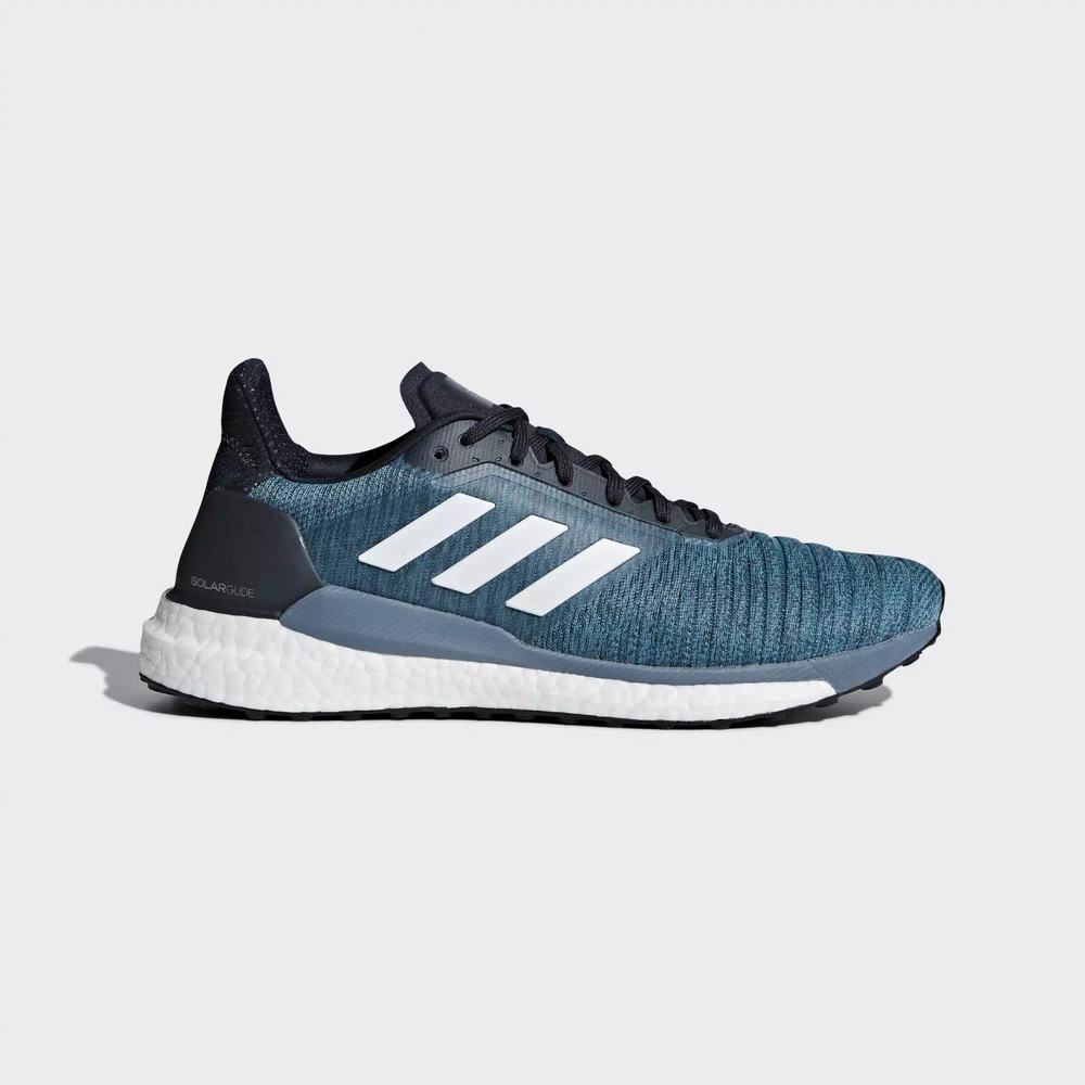 Adidas Solar Glide Tenis Para Correr Azules Para Hombre (MX-95795)